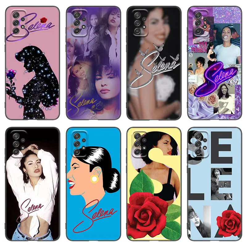 Selena Quintanilla Phone Case For Samsung Galaxy A21 A30 A50 A52 S A13 A22 A32 4G A23 A33 A53 A73 5G A12 A31 A51 A70 A71 A72