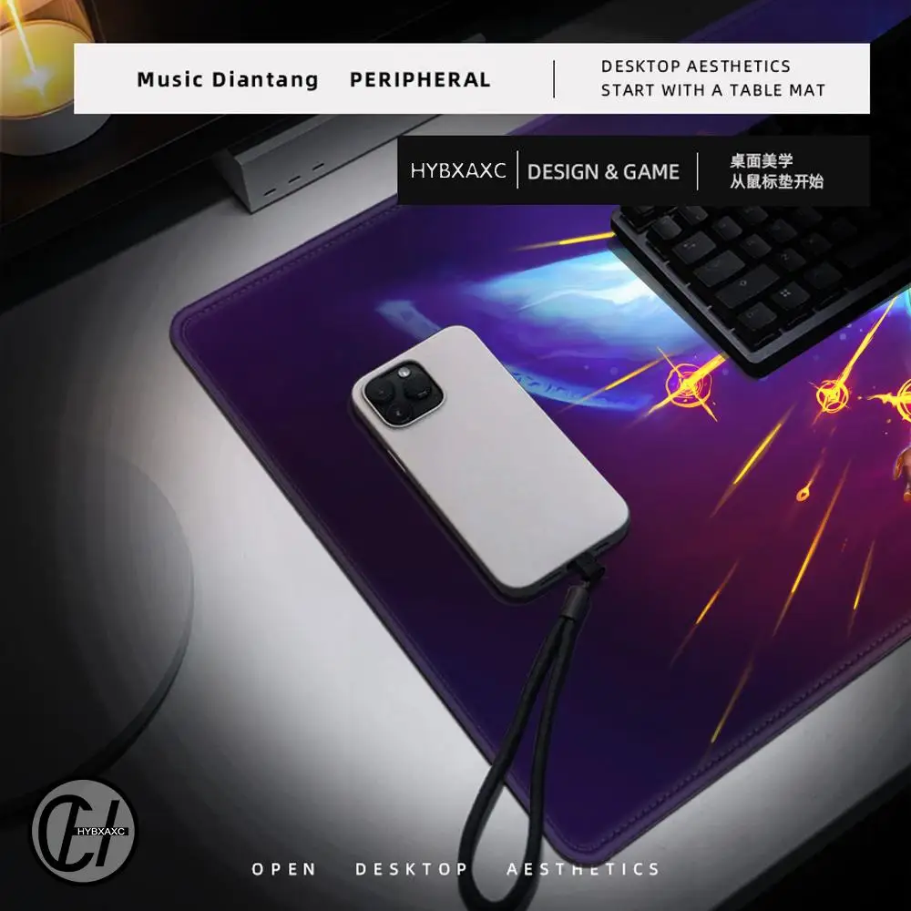 ULTRAKILL 가브리엘 마우스 패드 - 지옥의 판사 천사 보스 데스크 매트, 신성한 FPS 전투 예술, 사이버 천국 게임 선물