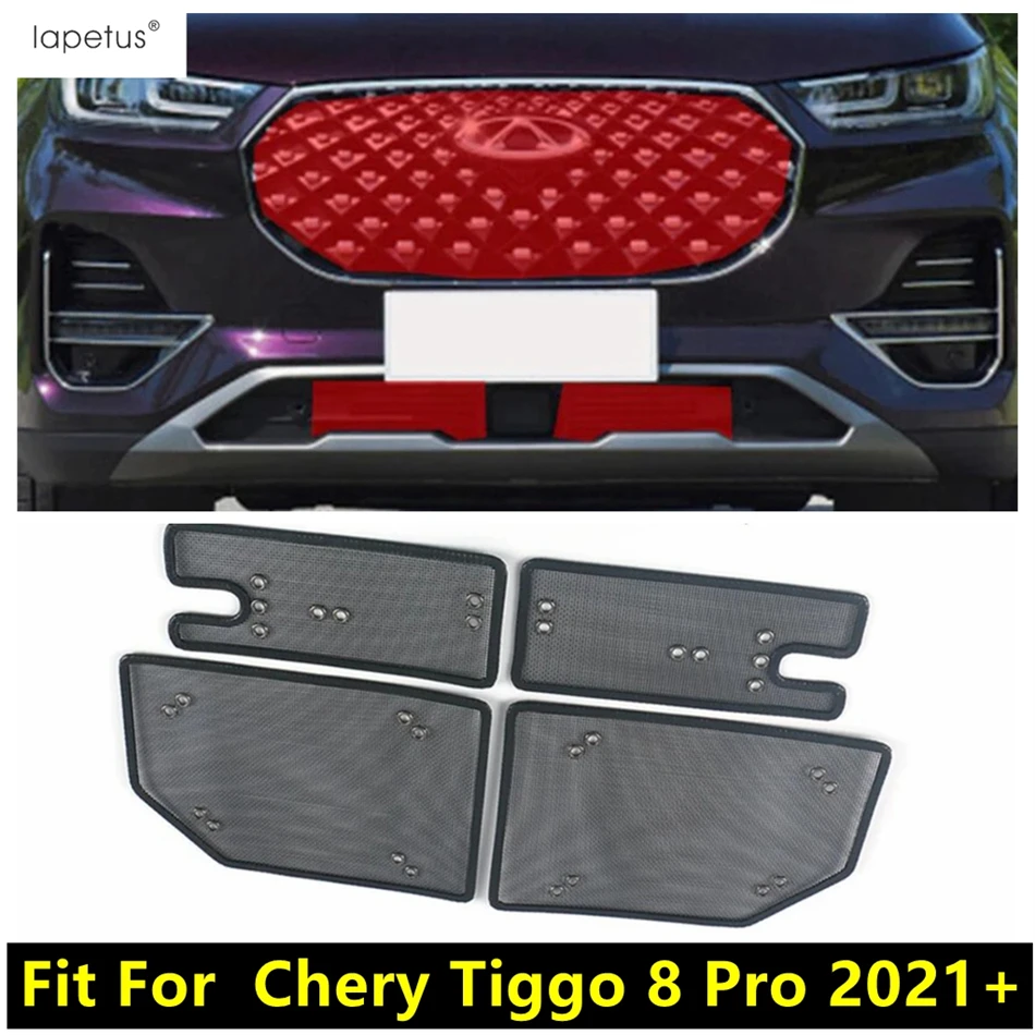 

Car Front Grille Insect Grill Mesh Net Insert Screening Protection Accessories Exterior Kit Fit For Chery Tiggo 8 Pro 2021 2022