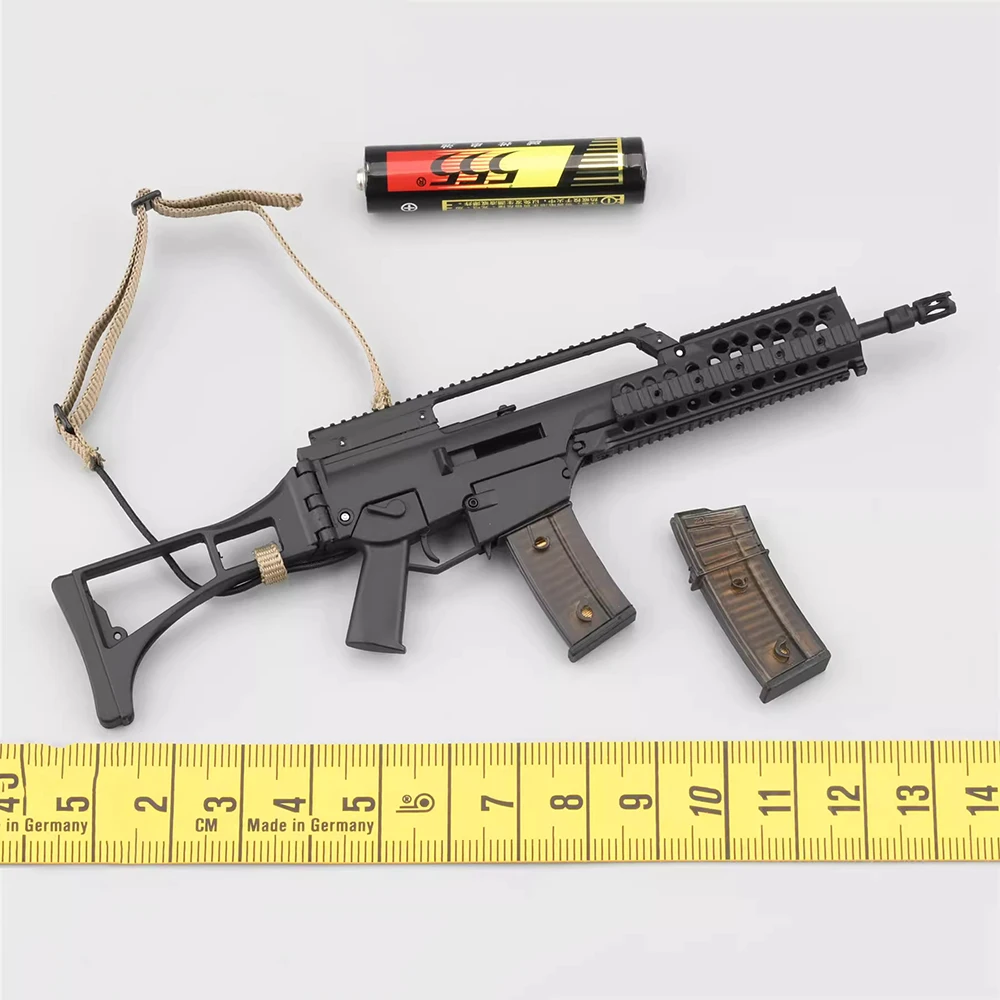 KING'S TOY KT-8008 Soldier Doll Action German Operation Police Main Weapon Toys Model G36 Clips PVC Material Can't be Fired 1/6