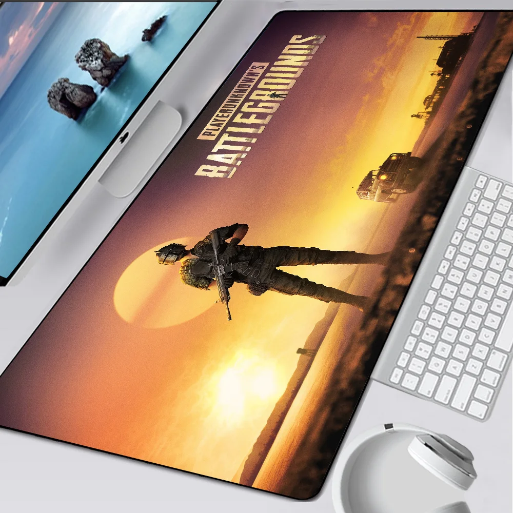 pubg grande mouse pad para jogos computador mousepad tapete de rato pc gamer tapete de teclado para laptop almofada de mesa de silicone xxl 01