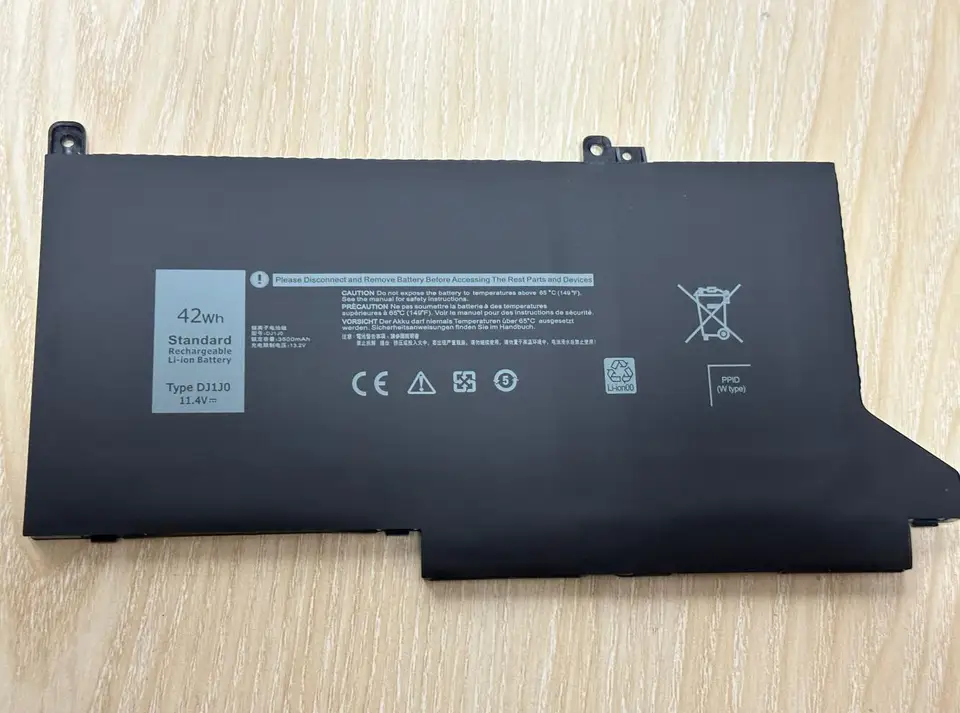 DJ1J0 Laptop Battery for Dell Latitude 12 7280 7290 E7280 E7290 13
