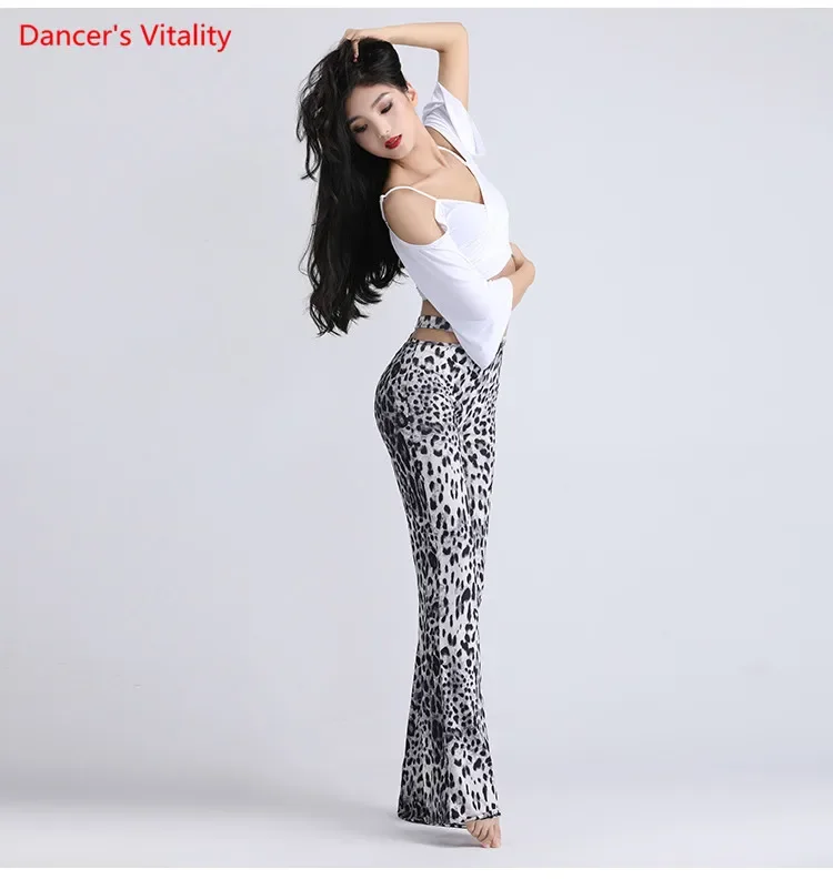 Taniec brzucha Nowa kobieca elegancka najlepsza odzież do ćwiczeń Garnitur Letnia orientalna odzież taneczna Seksowne spodnie do występów zawodowych