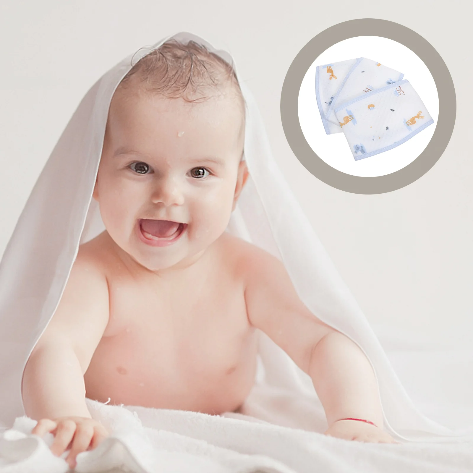 

3 Pcs Baby Umbilical Cord Belly Band Supportive Soft Tummy Toddler Belt for Man