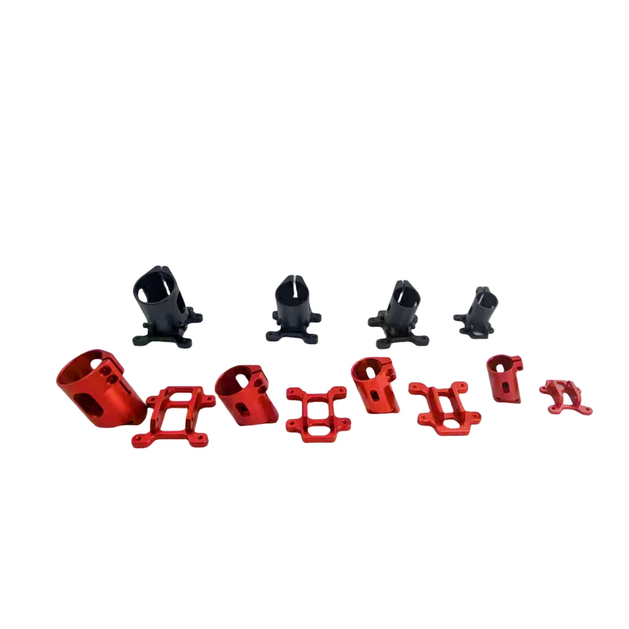 

Multi axis uav parts aluminum alloy carbon tube connection foot mount fixing parts 16mm 20mm 22mm 25mm black