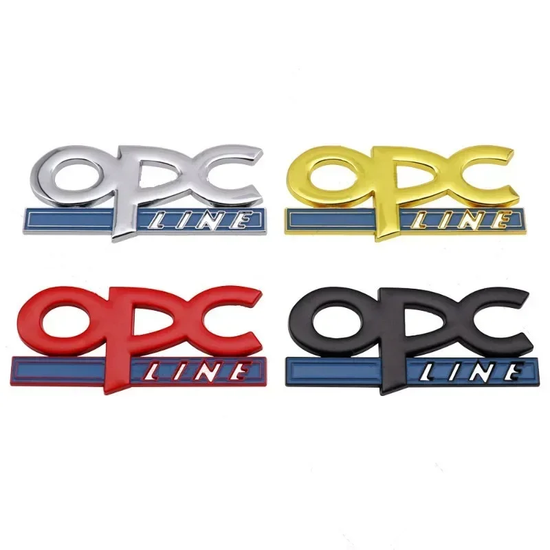 3D Metal OPC Line Car Rear Boot Trunk Emblem Naklejka Naklejka Akcesoria Do Opel Insignia Corsa E Astra H J D Zafira Vectra