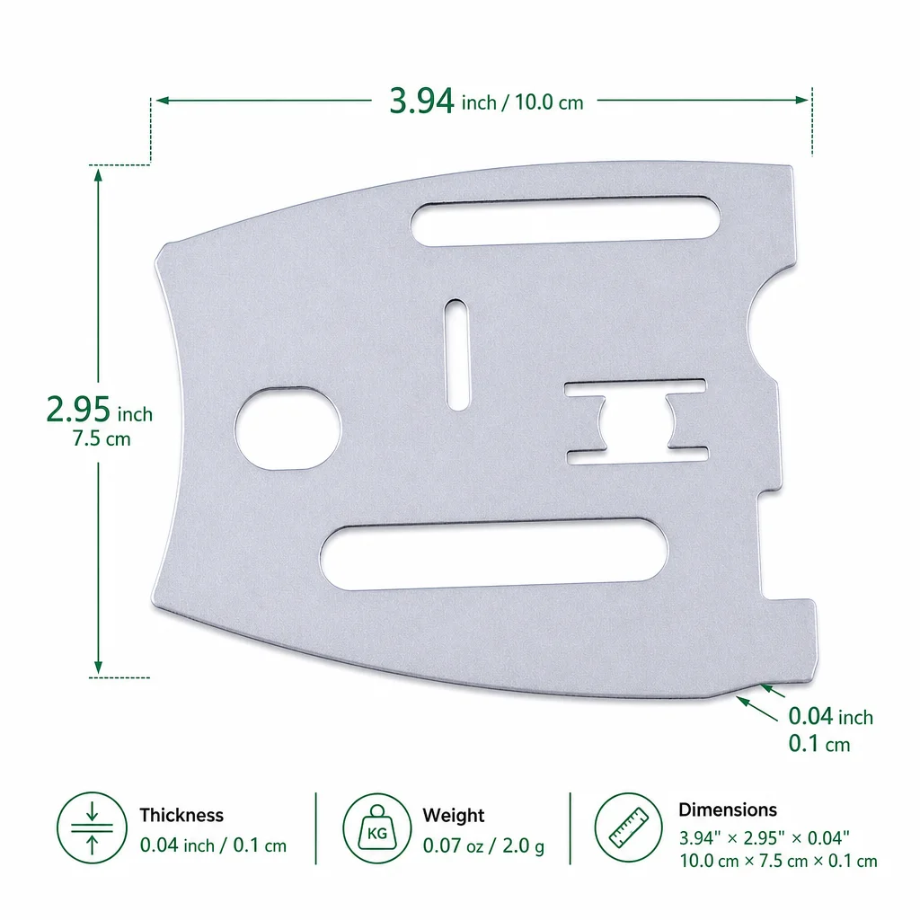 Chain Adjuster Tensioner Bar Plate Kit For Husqvarna 61 66 266 268 272 281 288 181 281XP Saw Parts Replaces 501537101 501814801