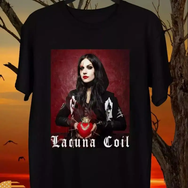 Cristina Scabbia Lacuna Coil Band para Fan Tour camiseta talla S 5XL