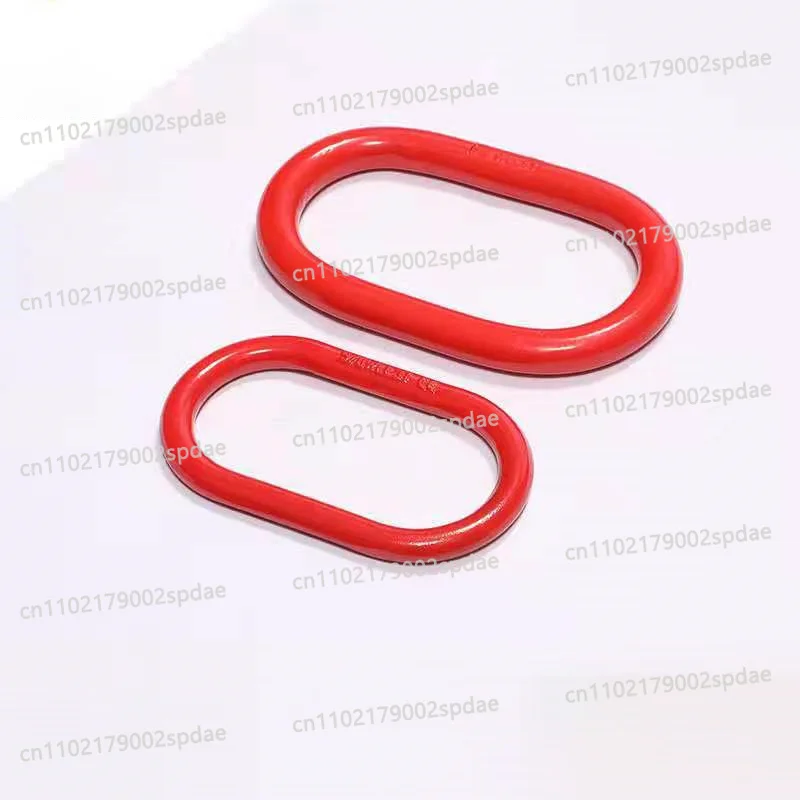 Forged Alloy Steel G80 Master Link Assembly 2T-21.7T Lifting Chain Ring For Crane Rigging Chain Sling