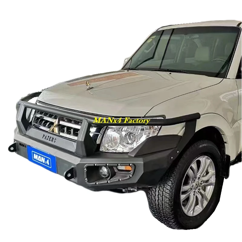 Стальной передний бампер TOP Slap-Up 4wd для Mitsubishi Pajero Montero V80 V90 V93 V97