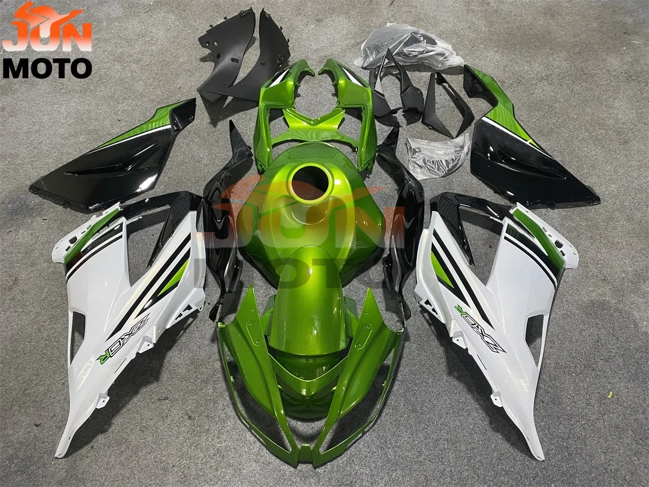 JUN New ABS Motorcycle Custom Fairings Kit Fit for kawasaki Ninja ZX6R 636 2013 2014 2015 2016 ZX-6R 13 14 15 16 17 18 fairing