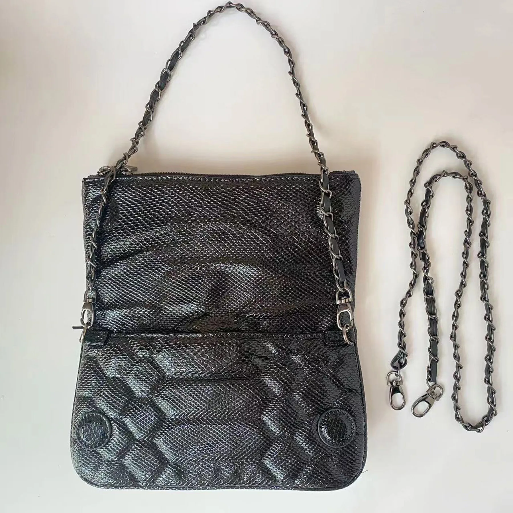 الفرنسية ZV جديد عبر الحدود الجناح سلسلة حقيبة المرأة عادية الماس جزءا لا يتجزأ من حقيبة يد الموضة البسيطة مباراة يومية حقيبة مربعة صغيرة