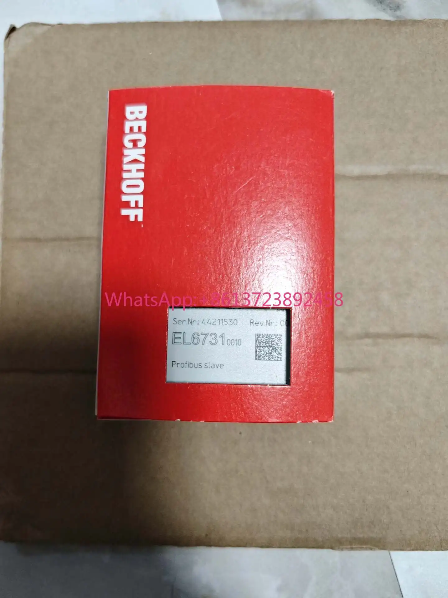 

Beckhoff EL6731-0010 module, Profibus slave