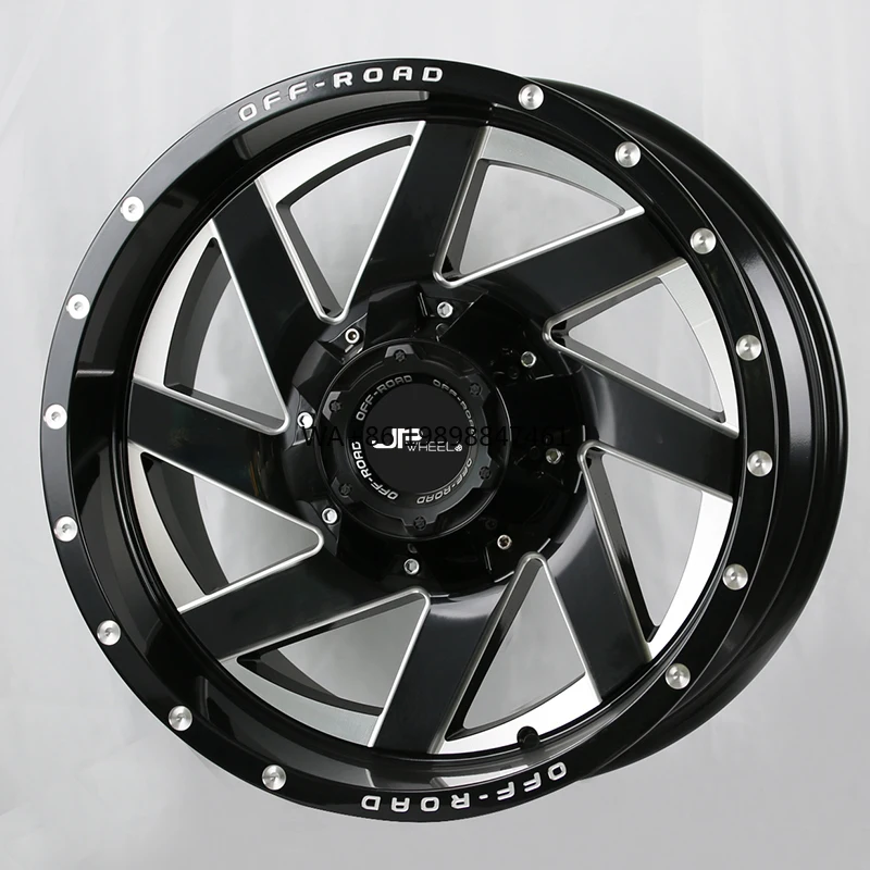 

JPwheels New Custom Casting Deep Dish Rims 5x114.3/100mm 6x139.7 Alloy Offroad Car Wheels 20/22 Inch #R1146