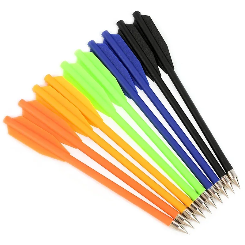 

12PCS 6.3inch Archery Hunting Arrow Plastic Mini Arrows Diameter 6.2mm for Outdoor Target Shooting Bow and Arrow Accessories