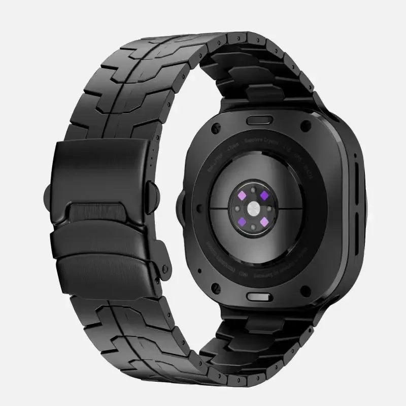 Титановый ремешок для Samsung Galaxy Watch Ultra, оригинальный металлический браслет-браслет для Samsung Galaxy Watch Ultra, аксессуары 47 мм