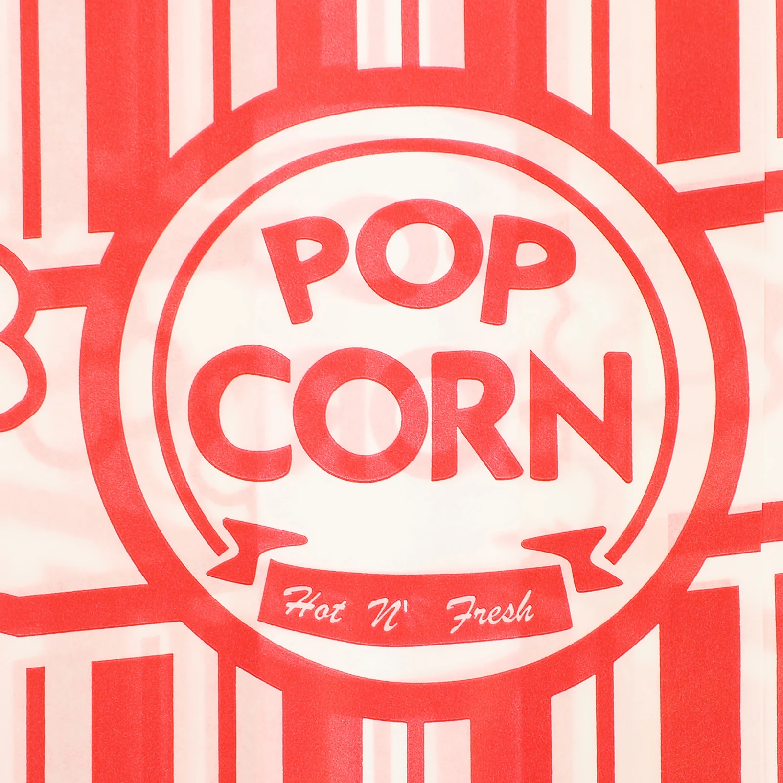 100 Pcs Popcorn Packaging Bag Paper Bags Mini Supplies Carnival Bulk Individually Wrapped Grease Proof