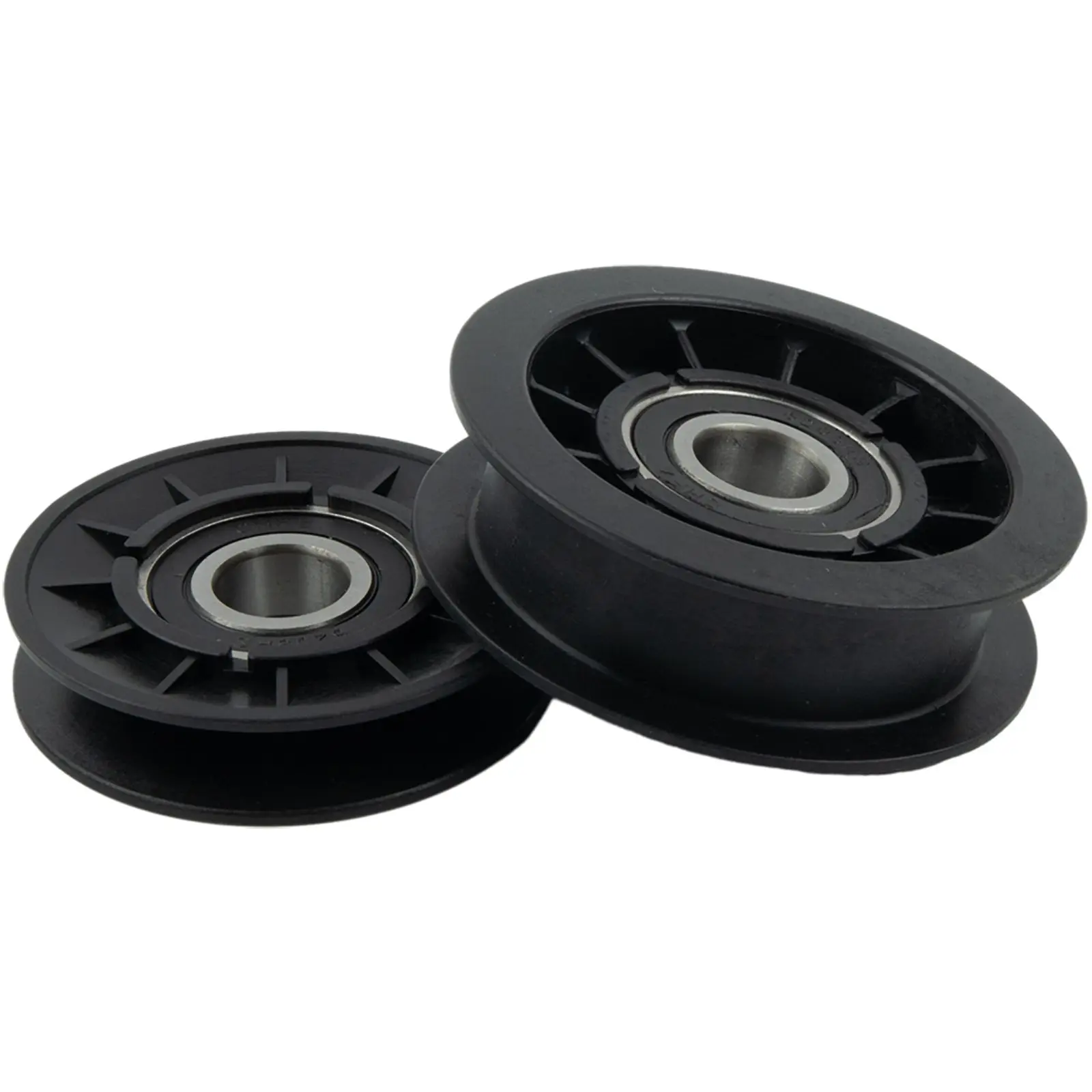 GX20286GX20287 Idler Pulley Set, GX20286A, 2 7/8 OD, 5/8 ID, 7/16 Wide, 3 3/8 OD, 5/8 ID, 1 Wide for Easy Installation