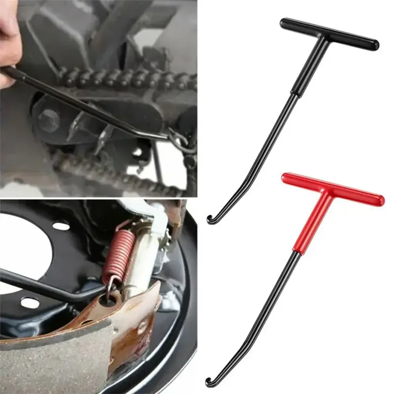 

Motorcycle Exhaust Pipe Spring Hook T Shaped Hand-held Puller Repair Tool Universal Motor Accessories