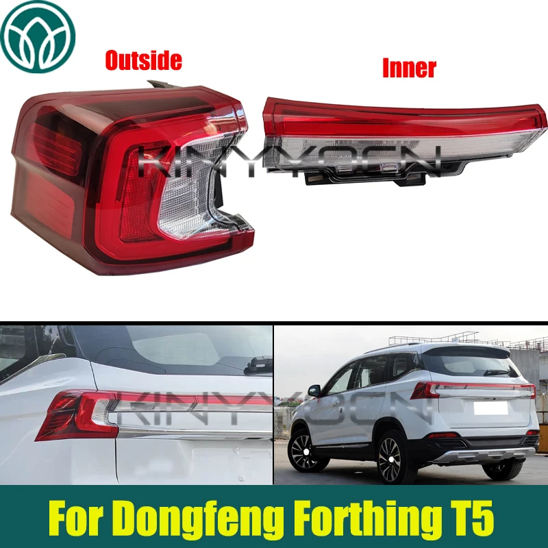 

Задний фонарь заднего бампера автомобиля для Dongfeng Forthing T5, стоп-сигнал, стоп-сигнал, сигнальная лампа, задний фонарь, сигнальная лампа