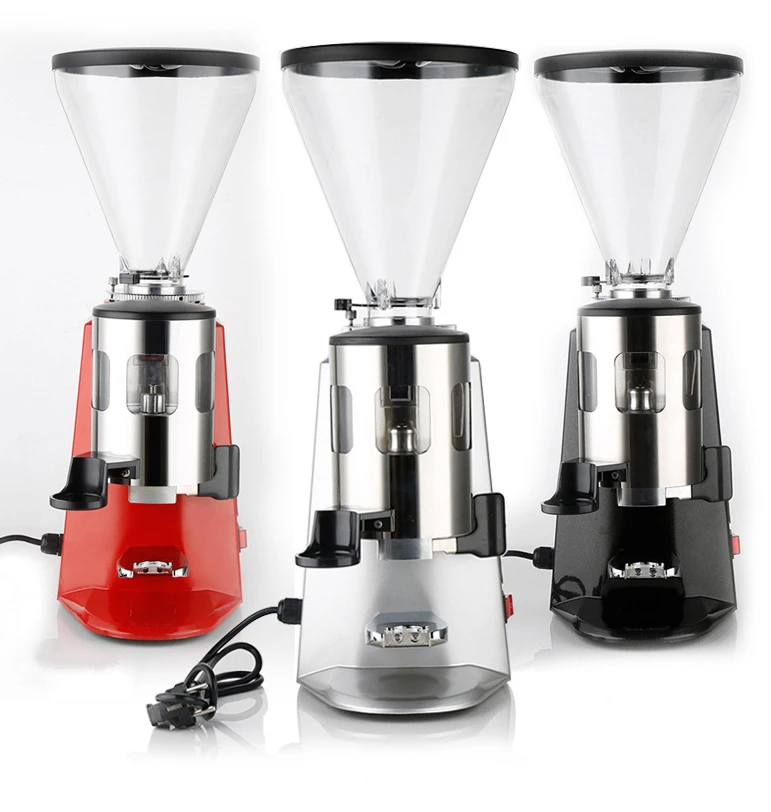 Penggiling Kopi Df64 Listrik Komersial Duri Datar 1Zpresso Espresso Profesional Aluminium 64Mm 110V Baja Tahan Karat