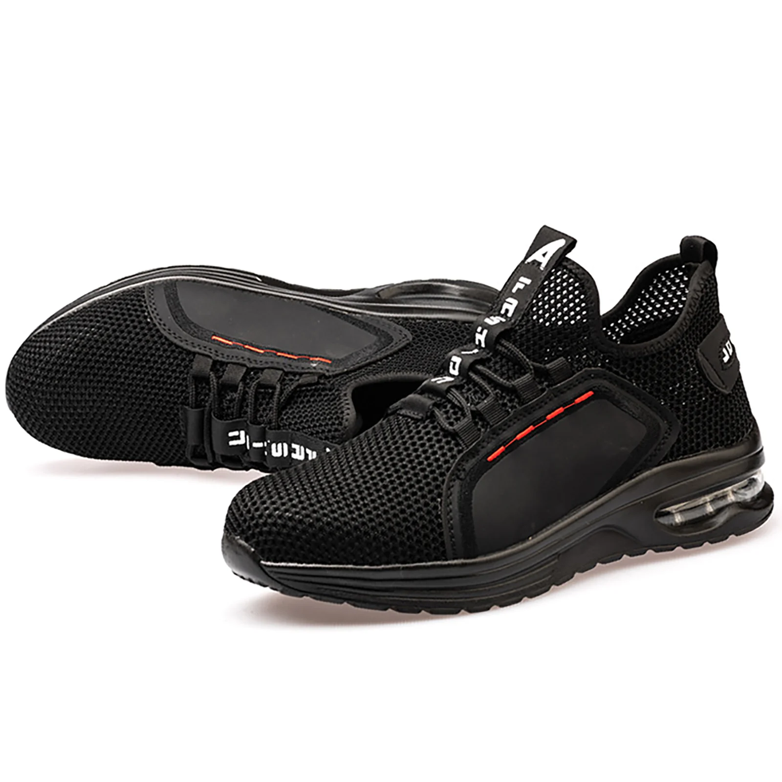 Safety Shoes Work Sneakers for Men Breathable Lightweight Shoes for Auto Manufacturing Machinery