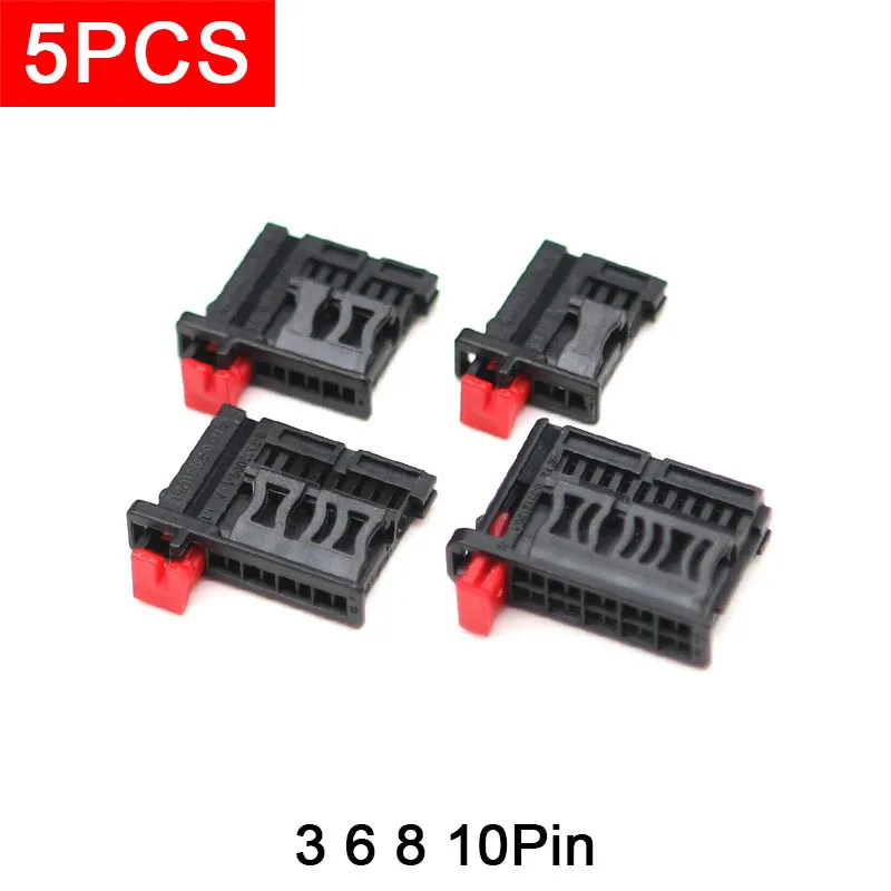 5pcs 2333103-1 3 6 8 10 Hole Connector Sheath Domestic Parts 2309873-1 2312120-1 3P 6P 8Pin 10Pin 2309873-1 2333108-1 2312120-1