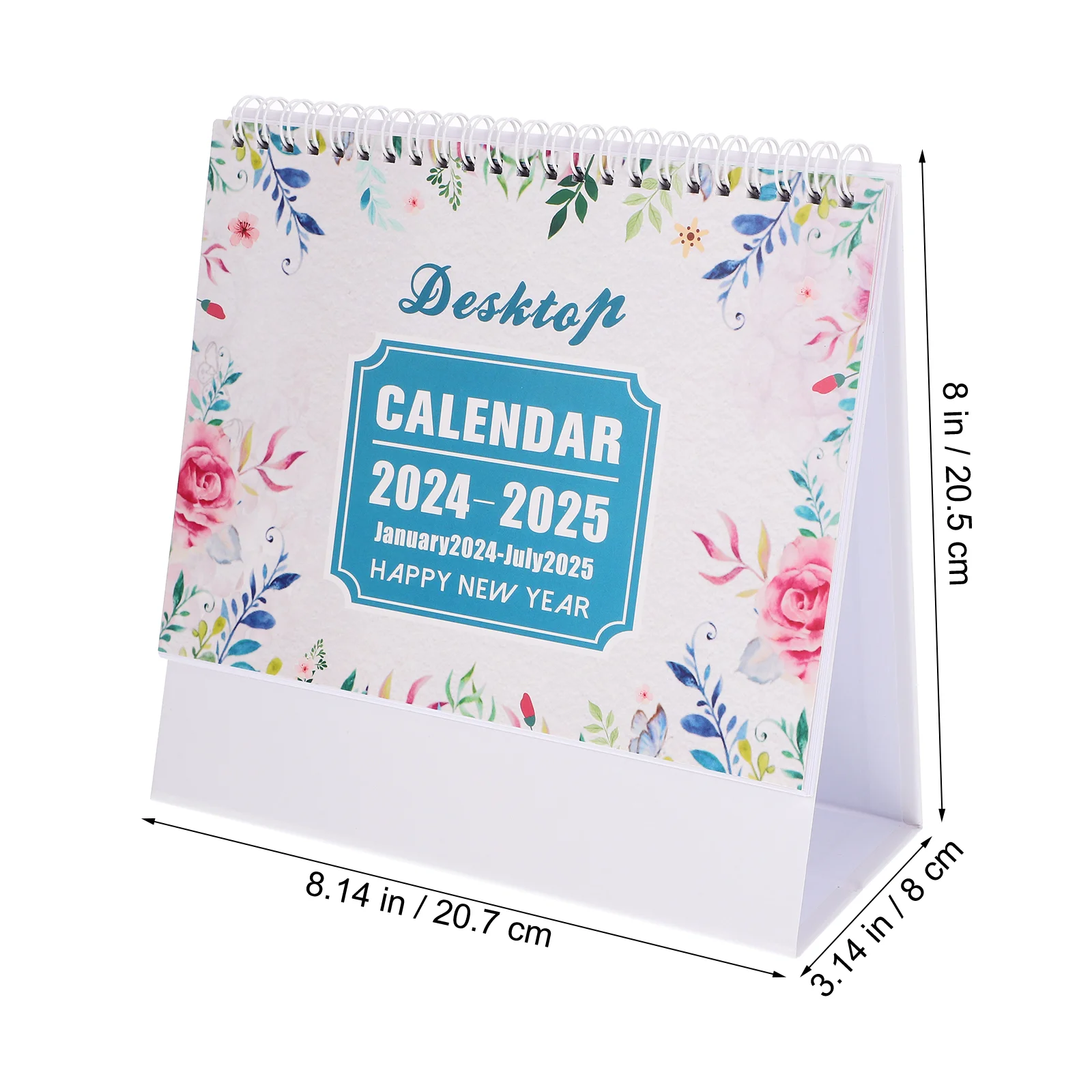 Desk Calendars 2024 Office Decoration Blank 2024-2025 Standing Flip Small Desktop