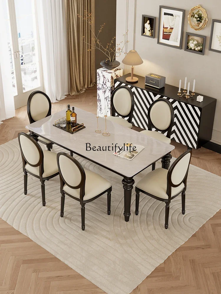 

5Retro side cabinet light luxury modern simple door cabinet household small apartment