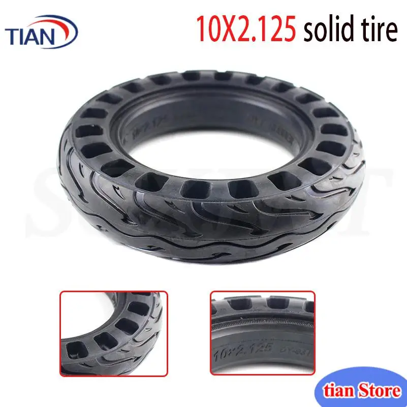 

10x2.125 / 10x2 honeycomb Solid Tyre for Smart Electric Balancing Scooter 10 inch Electric Scooter Tubeless Wheel solid tire