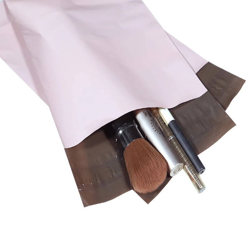 10 Buah Amplop Kemasan Pengiriman Perekat Diri Poli Mailer Merah Muda Muda Tas Pos Tas Pos Tas Penyimpanan Kurir