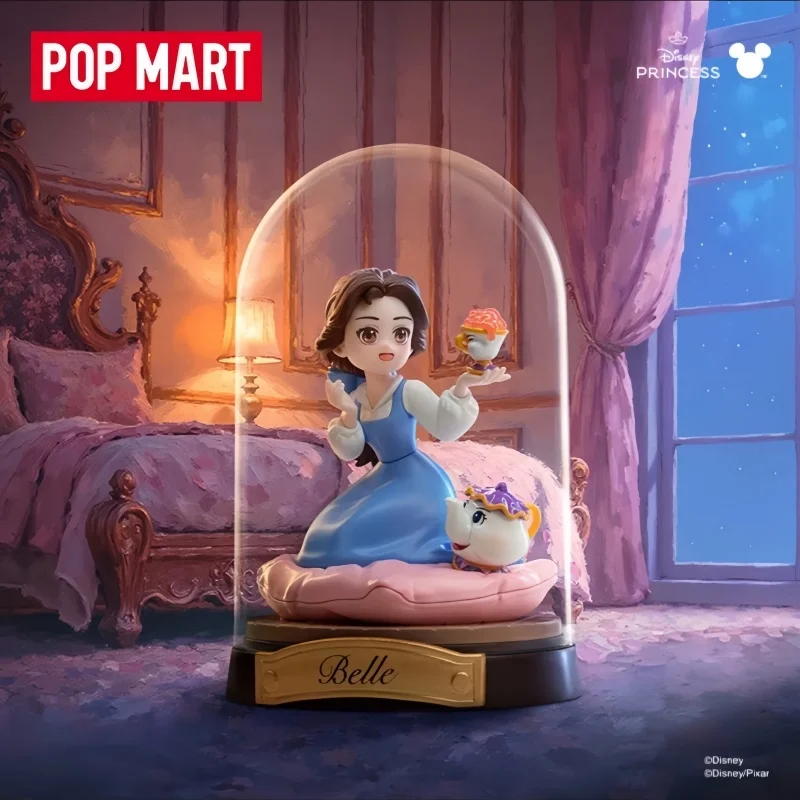 

Hot POP MART Disney PRINCESS Create Your World Series Blind Box Toys Anime Figure Surprise Mystery Box Dolls Girl Toy Gift