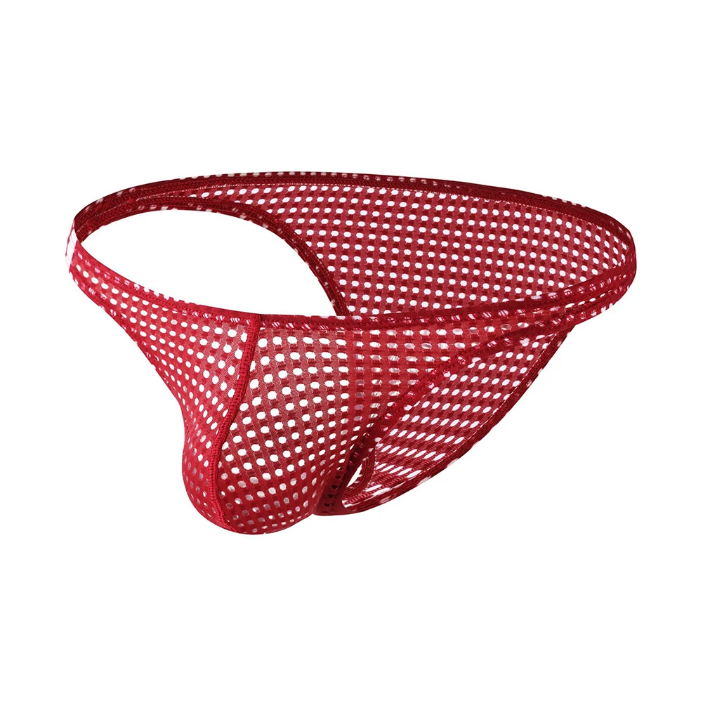 

Autumn Wear Holiday Lingerie Pouch Panties Thong Underwear Daily Use Casual Outing Pouch Panties For Men Regular Length