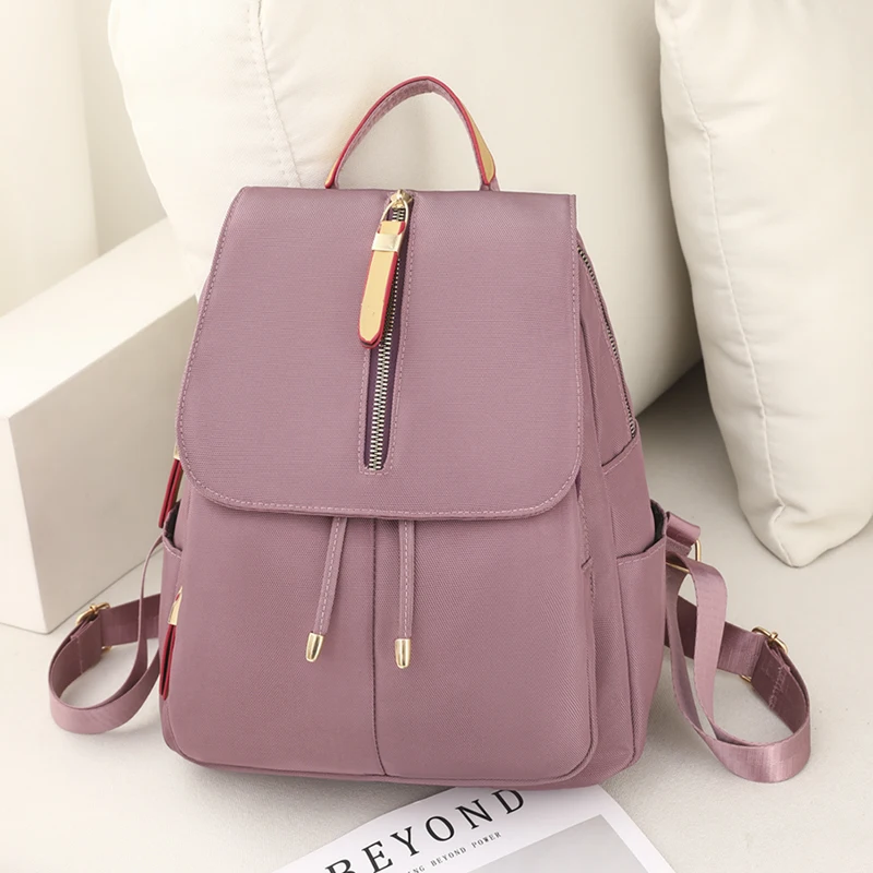 Mochila multifuncional de estilo coreano para mujer, bolso de marca de lujo, réplica exacta, tendencia, 2023, 2023