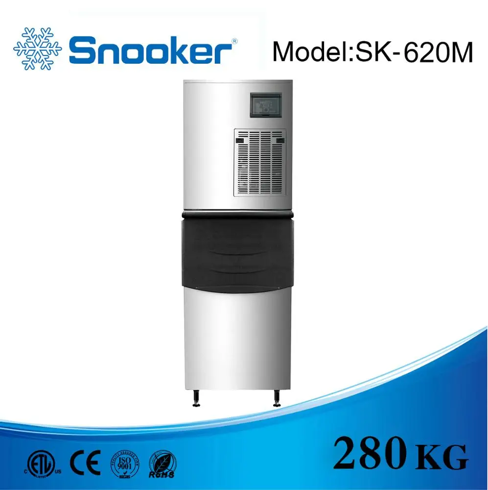 آلة صنع الثلج على شكل هلال على شكل قمر السنوكر