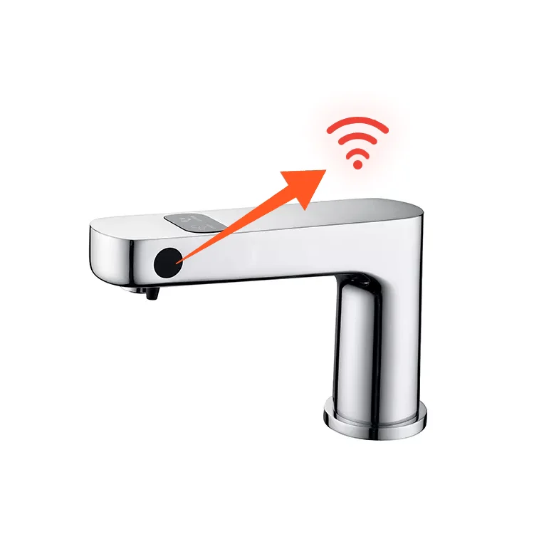 

Infrared LED Sensor Smart Faucet With Soap Sensor Water Tap Faucet Automatic For Bathroom