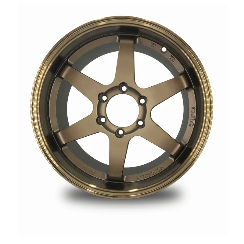 

Customized Forged T6061 Aluminium Wheel Rims Two-Piece Five Spoke Car Wheels with 40mm/35mm ET New Condition for Sale