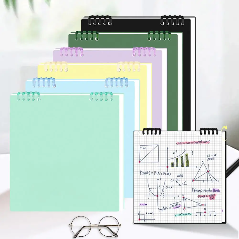 Travel Notes Journal Spiral Thread Coil Square Loose Leaf Notebook for Easy Writing School Journaling Spiral Notebook Journal