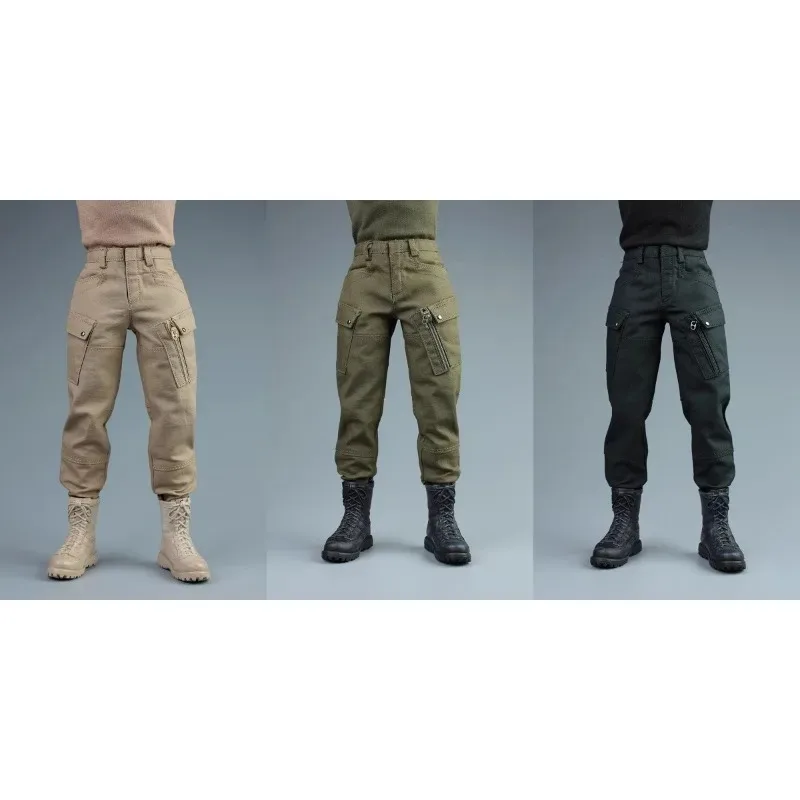 متوفر بمقياس 1/6 سراويل قتالية للرجال سراويل عسكرية ملابس ملحقات جندي نموذج لشخصيات الحركة 12 بوصة ديكور دمية الجسم #6