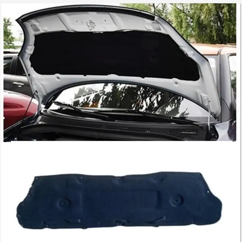 2007--2011 For Suzuki swift  Car Heat Sound Insulation Cotton Front Hood Engine Firewall Mat Pad Cover Noise Deadener