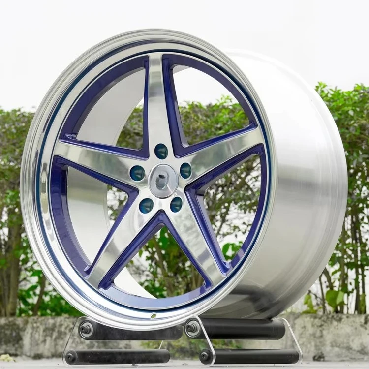 

SXLL Forged Two-Piece Wheels 5x120 R20 R22 Medium Wheels Sapphire Blue for CTS Coupe New Condition