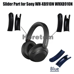 Replacement Spare Parts For Sony WH-XB910N headphones outer Inner Side Cover Slider Part WHXB910N Black / Blue
