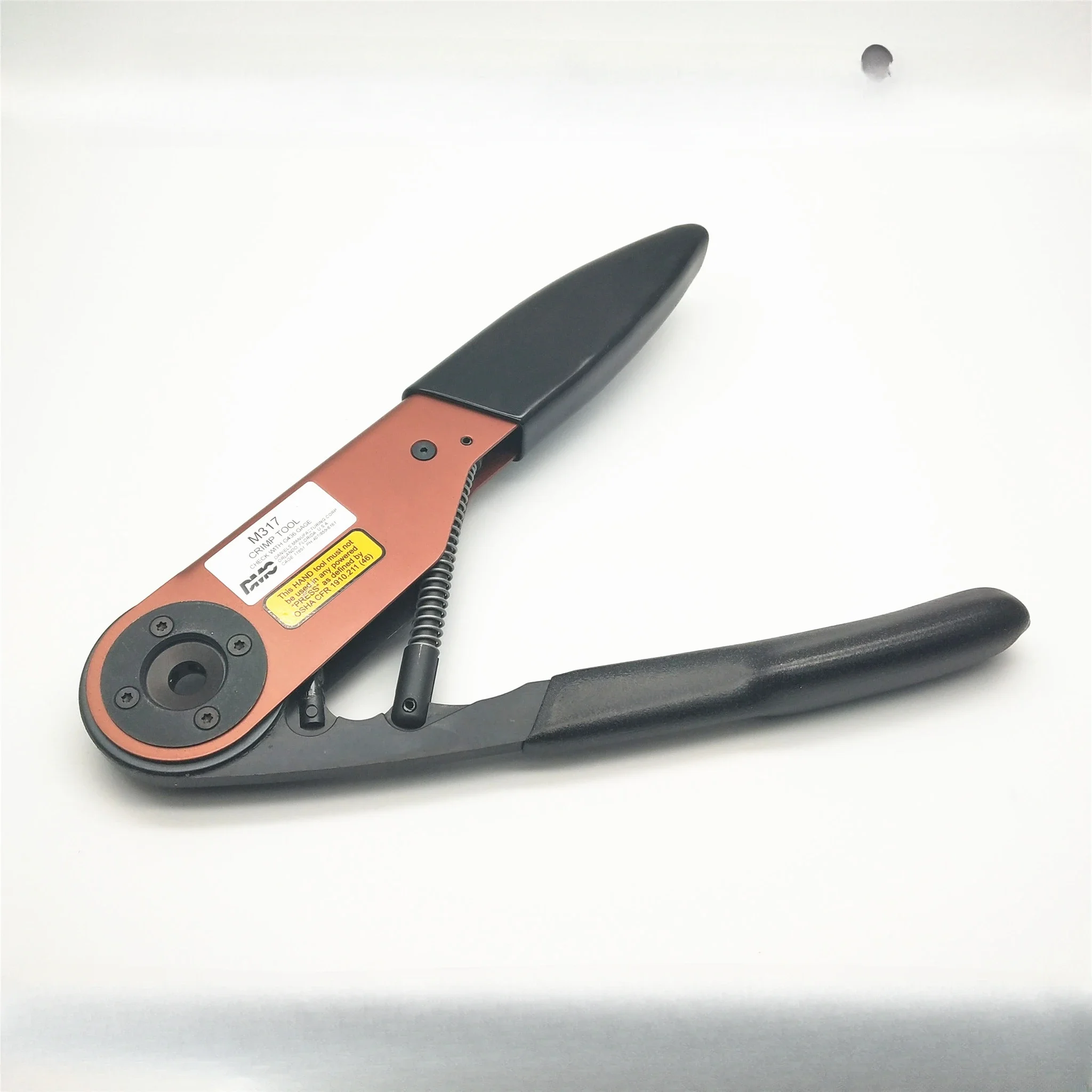 

Terminals 8-12 DMC-USA CAGE 11851 Crimping Pliers M317