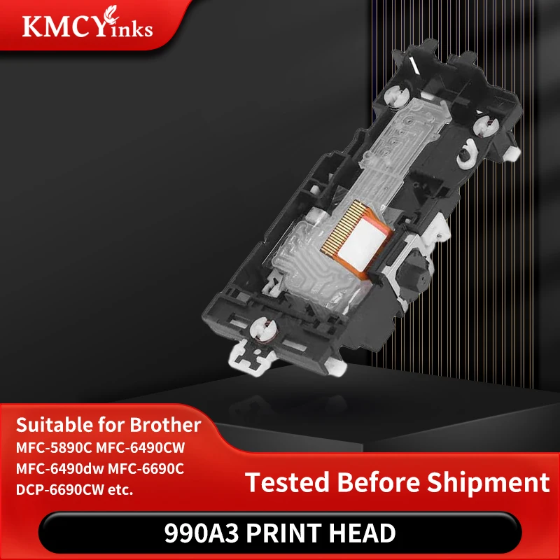 

Печатающая головка KMCYinks 990A3, печатающая головка для Brother MFC-5890C 6490dw, детали для фотопринтера