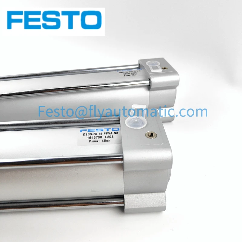 Festo Cylinder DSBG Big Bore Size 80mm DNG-63-50-63-80-100-125-160-200-PPV-A