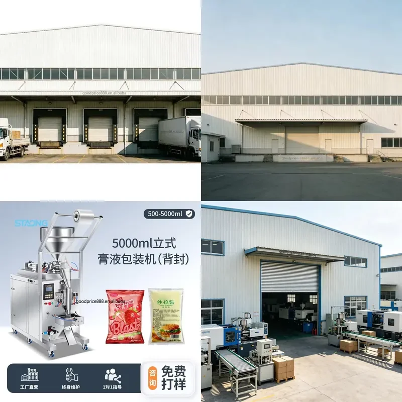 HOT *2026* Chilli Sauce Honey Toothpaste Vertical Weighing Filling Sealing Semi-Automatic Paste Pouch Packaging Machine