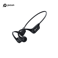 Picun T1 Bone Conduction Earphones Bluetooth Wireless Headset IPX7 Waterproof Sport Headphones 3D Sound Earhook Noise Cancelling