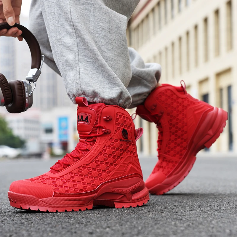 Men's Luxury Casual Sneakers Breathable Running Shoes Fashion Loafers Male Tenis Trainer Race Comfortable Shoes for Men