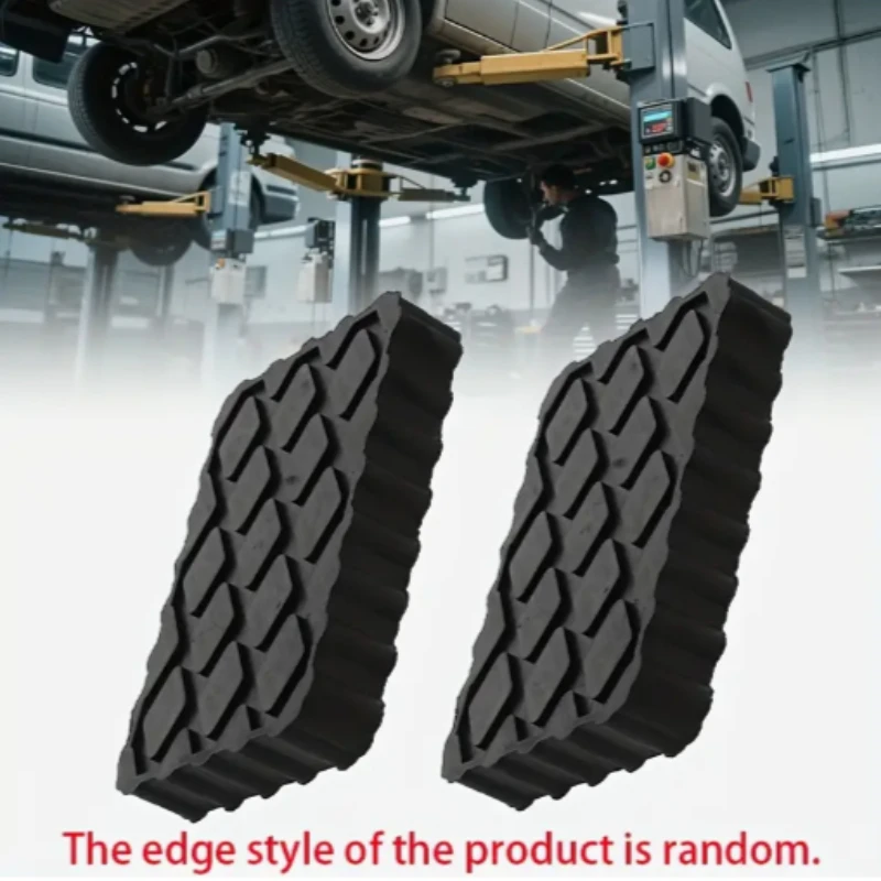 2er-Set Wagenheber-Gummipads – Hebeblöcke für Bodenheber, Stoßdämpfende Stabilisatorpads für Autos und Wohnmobile