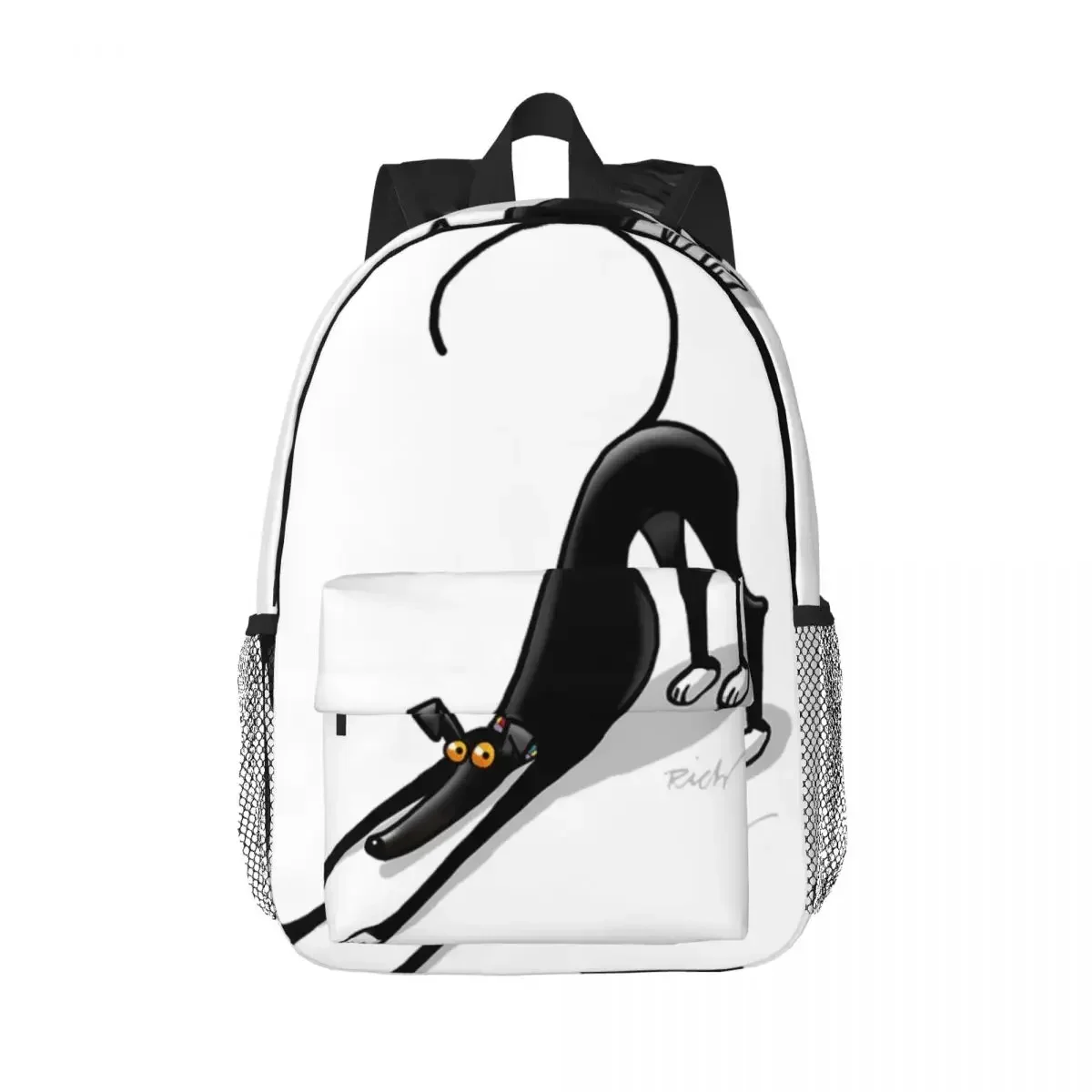 

Bowdown Hound Backpacks Boys Girls Bookbag Fashion Children School Bags Laptop Rucksack Shoulder Bag Large Capacity